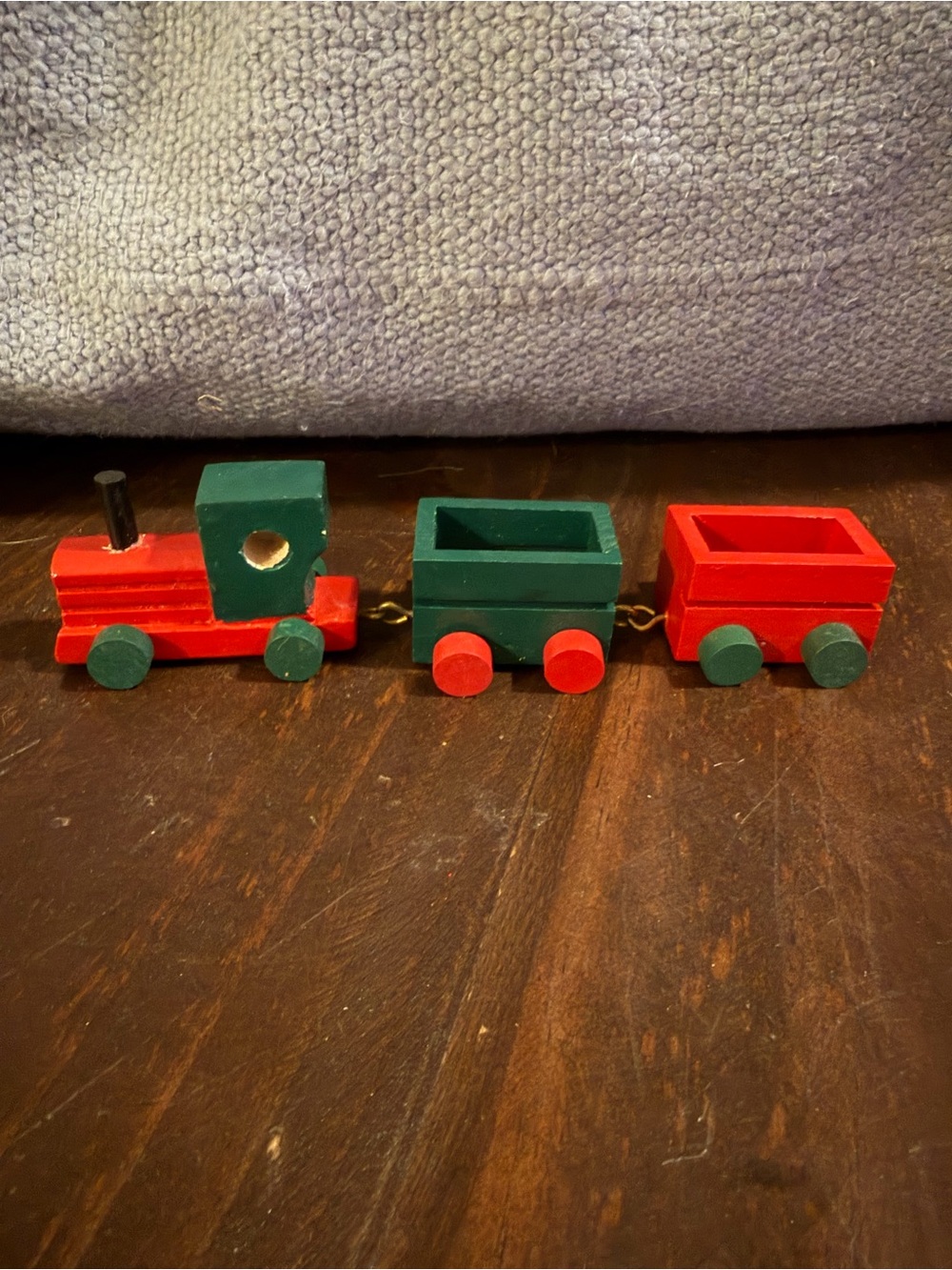Wooden Toy Train Set 3 Piece